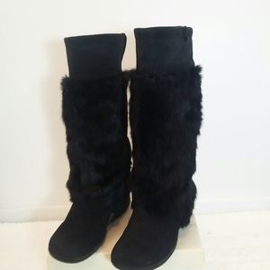 Rabbit fur Riverland boots